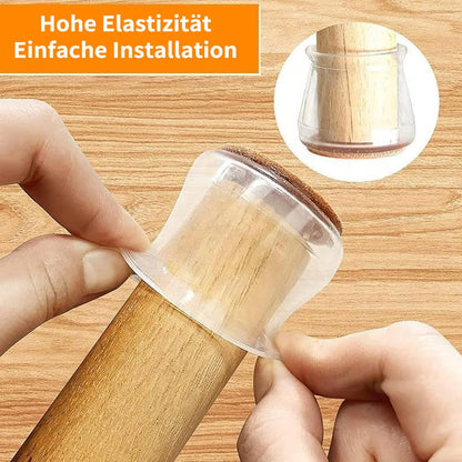 ✨Universal Rubber Chair Leg Protectors – Anti-Scratch Floor Protectors