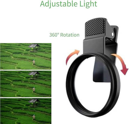 52mm CPL filter for Phone with Clip