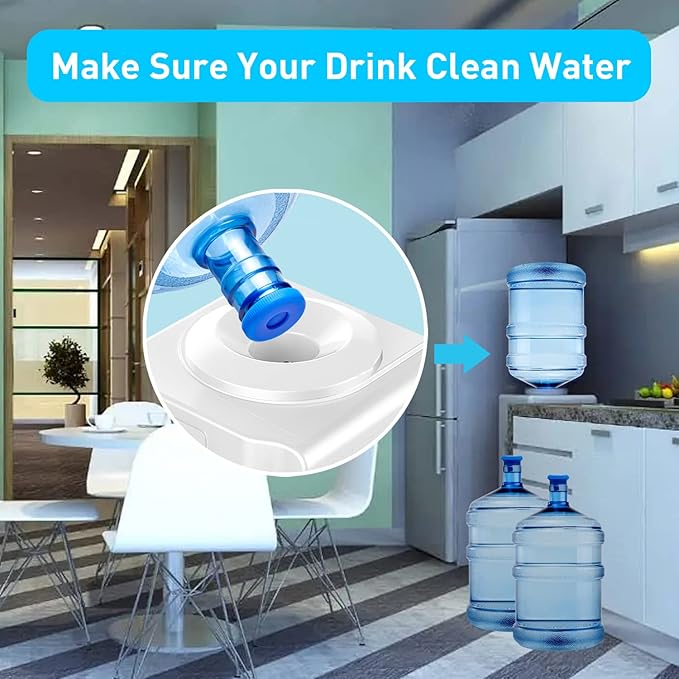 Non-Spill 3 & 5 Gallon Water Jug Caps, Non-Spill