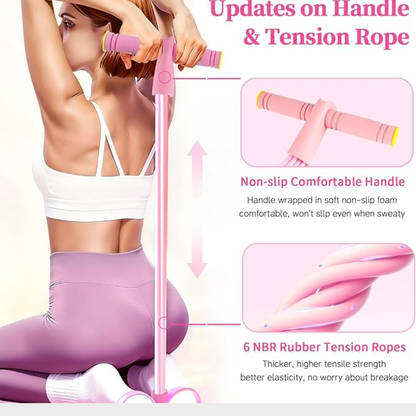 Portable Pedal Resistance Band Trainer
