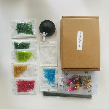 DIY Crystal Beaded Christmas & Halloween Tree Kit