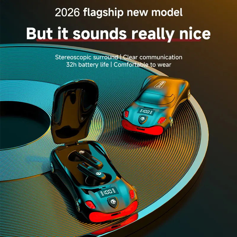 Car-Inspired Low-Latency Bluetooth Earbuds with Long Battery Life