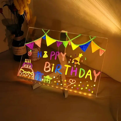 LED Note Board with Colors