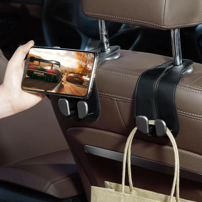 2 Pcs Car Hooks for Headrest