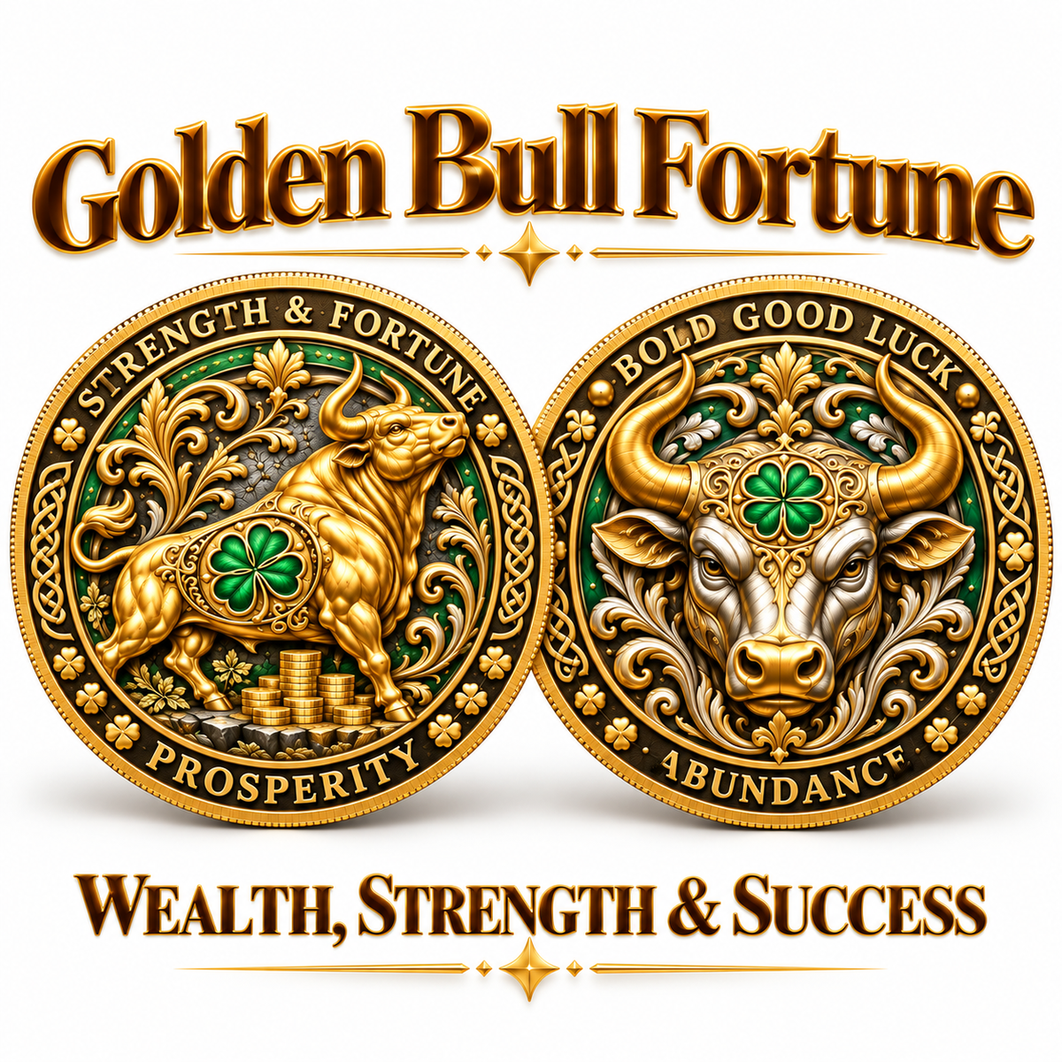 ⏰65% OFF💥3D All-Seeing Eye Prosperity Coin – Wealth & Good Luck Charm