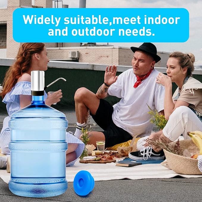 Non-Spill 3 & 5 Gallon Water Jug Caps, Non-Spill