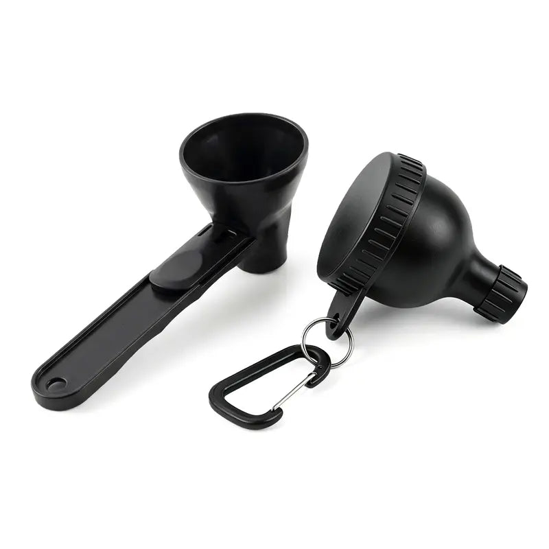 Buy 1 Get 1 Free | 💪Gym Essential｜Portable Protein Powder Dispenser Funnel with Carabiner🥤