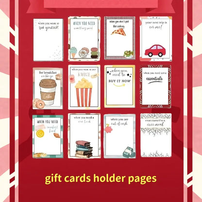 Merry Christmas Gift Card Album