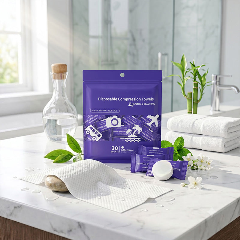 🧻✨ Compressed Travel Towels – Buy 2 Get 1 FREE! 🎁