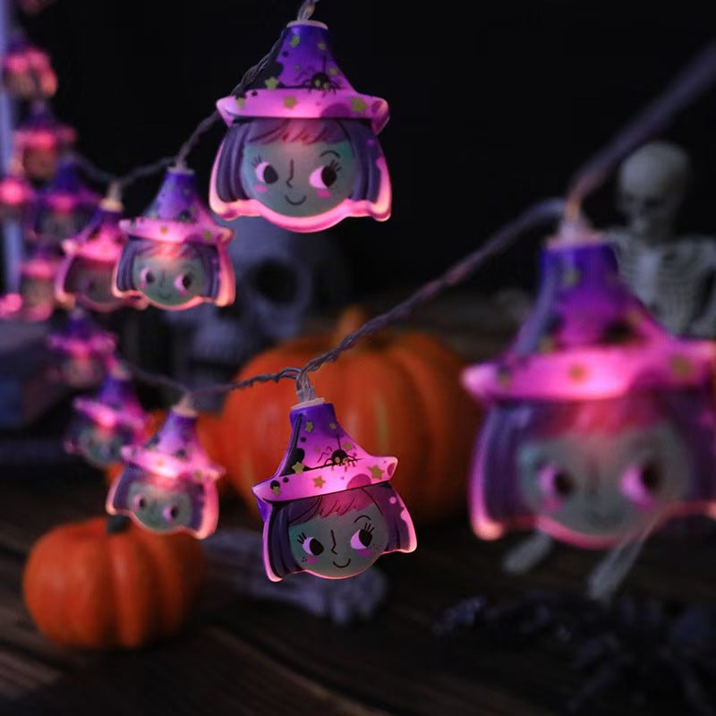 Halloween LED String Lights – Mummy, Pumpkin & Ghost Decorations