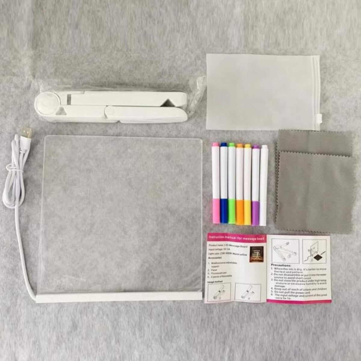 LED Note Board with Colors