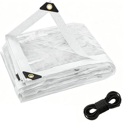 RainShield Pro™ Transparent Waterproof Tarp
