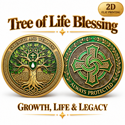 ⏰65% OFF💥3D All-Seeing Eye Prosperity Coin – Wealth & Good Luck Charm