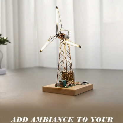 🏆Hot Sale 💡DIY Industrial Retro Windmill Lamp | Hand-Craft Your Own Warm Ambience