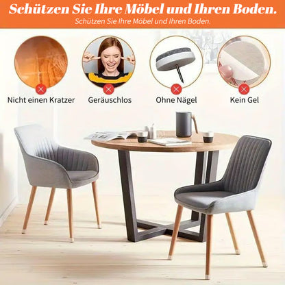 ✨Universal Rubber Chair Leg Protectors – Anti-Scratch Floor Protectors