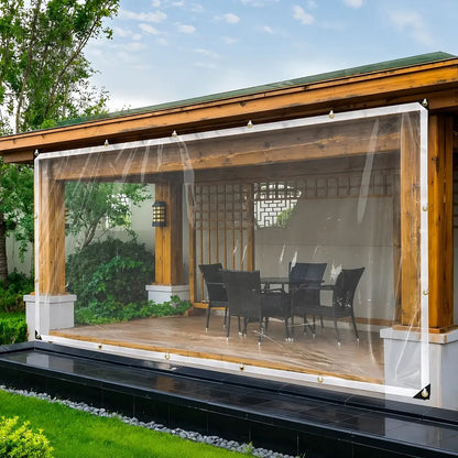 RainShield Pro™ Transparent Waterproof Tarp