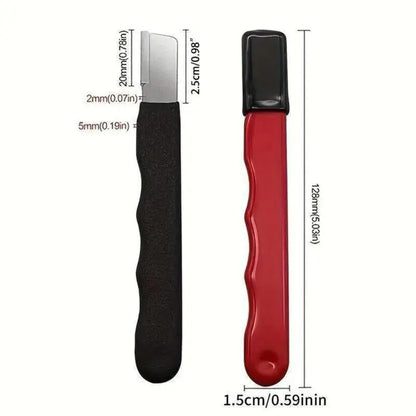 2pcs-Professional Knife & Scissors Sharpener – Portable Multi-Purpose Sharpening Tool