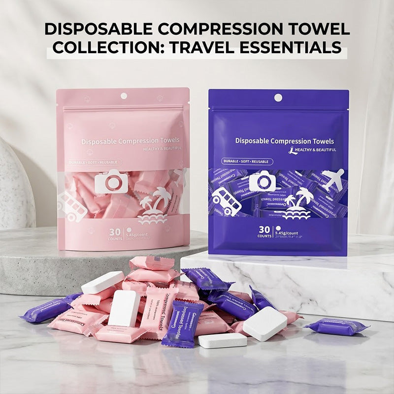 🧻✨ Compressed Travel Towels – Buy 2 Get 1 FREE! 🎁
