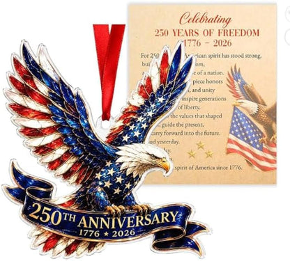 USA 250th Anniversary Christmas Ornament