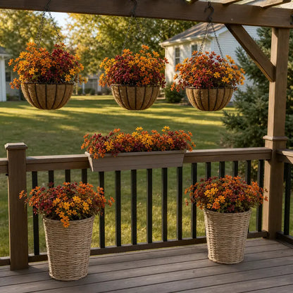 Fall Artificial Flower Halloween
