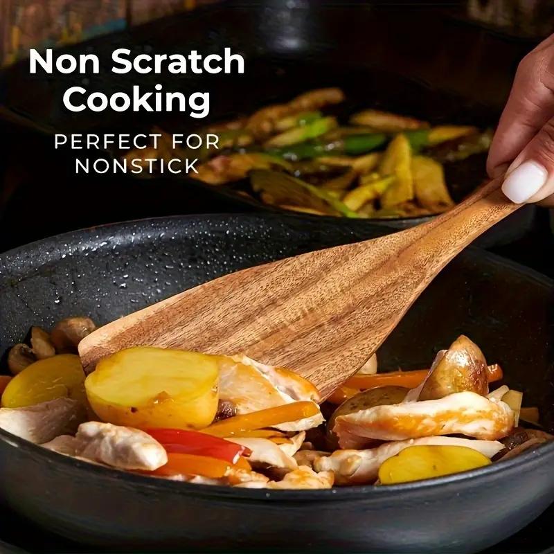 10PCS Natural Wooden Kitchen Utensil Set
