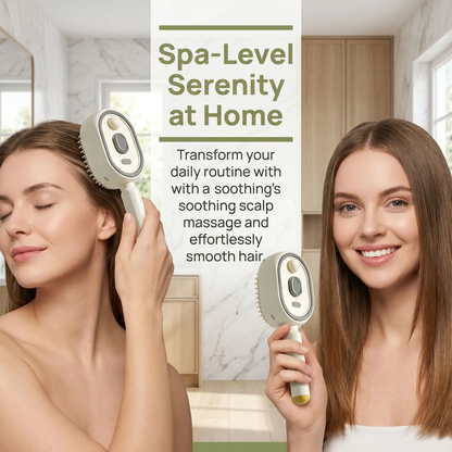 Electric Steam Massage Hair Brush