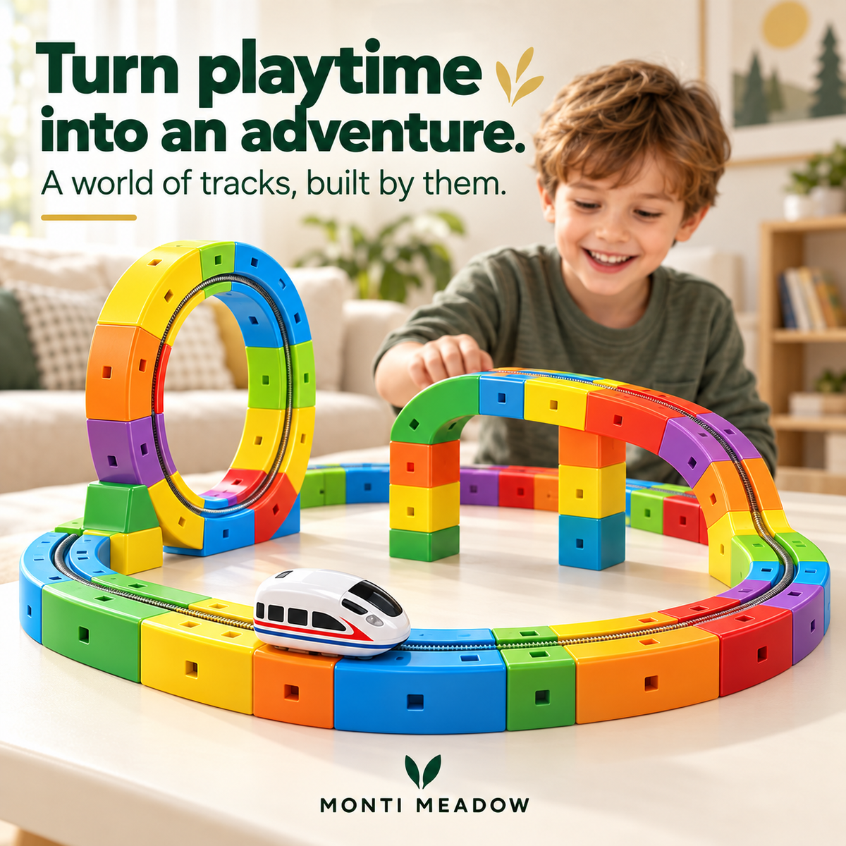 Magic Track Train Set