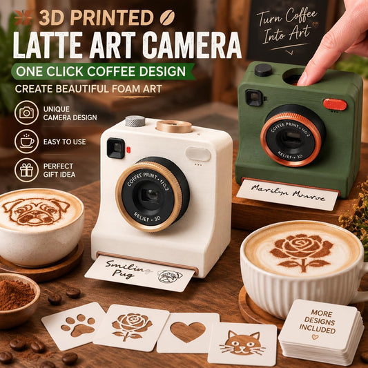 ☕✨ 50% OFF Latte Art Maker Camera Tool – Turn Every Coffee Into A Creative Masterpiece 🎨