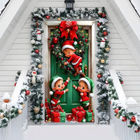 Three-Elf Door Mischief