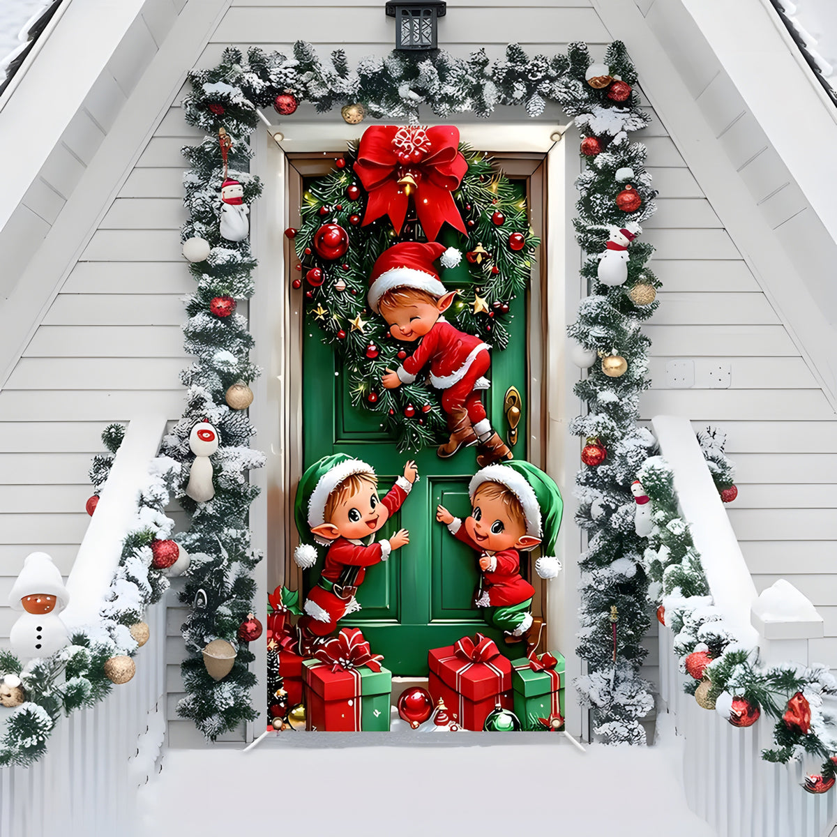 Christmas Door Cover