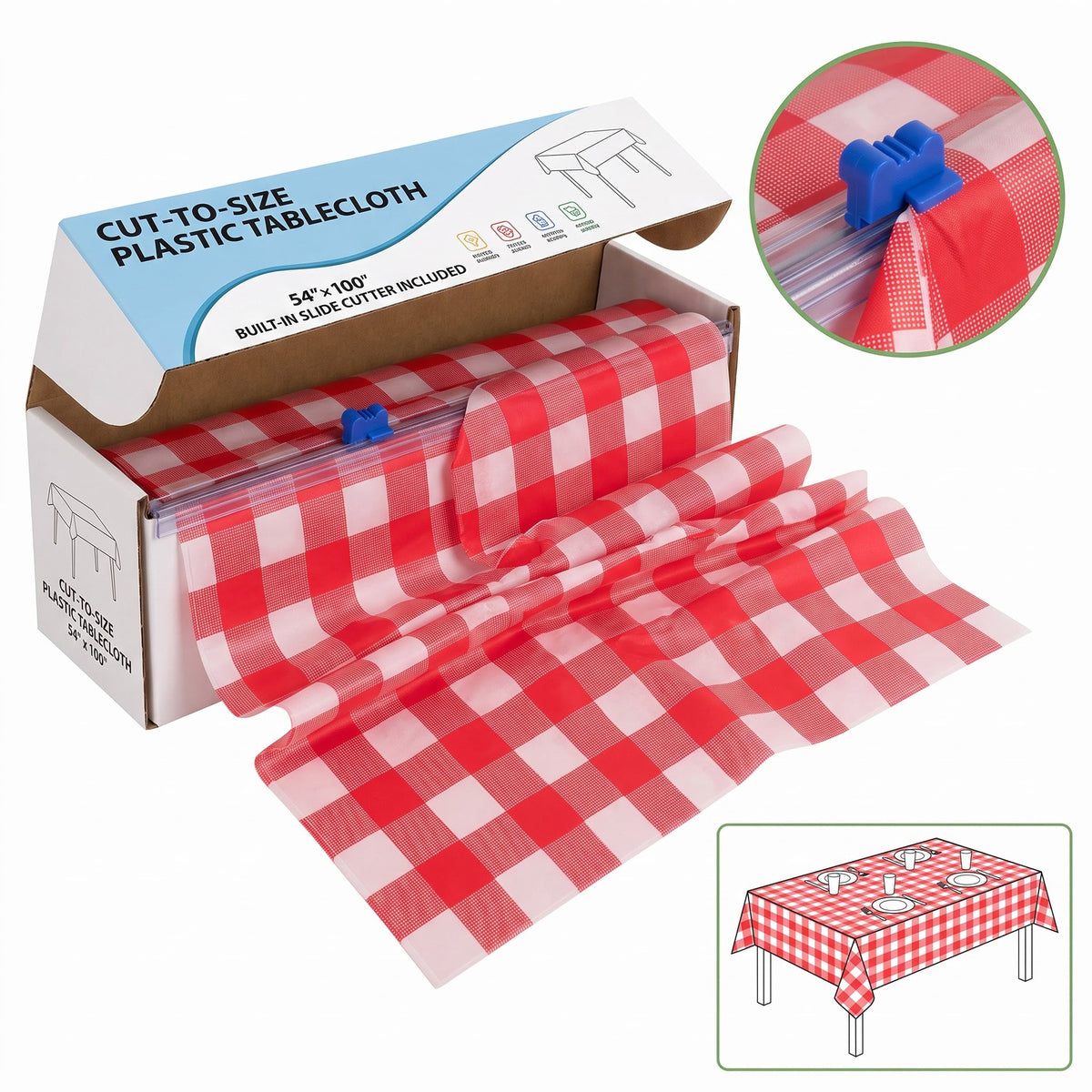 📢📢 50% OFF🍽️Disposable Tablecloth Roll