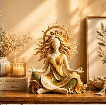 🧘Serenity Growth | Inner Harmony Sculptural Figurine 🌙