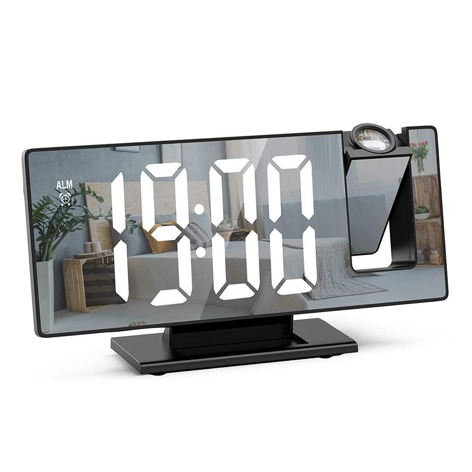 Rotating Ceiling Projection Clock