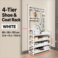 4-Tier 60cm White