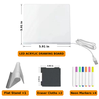 LED Note Board with Colors