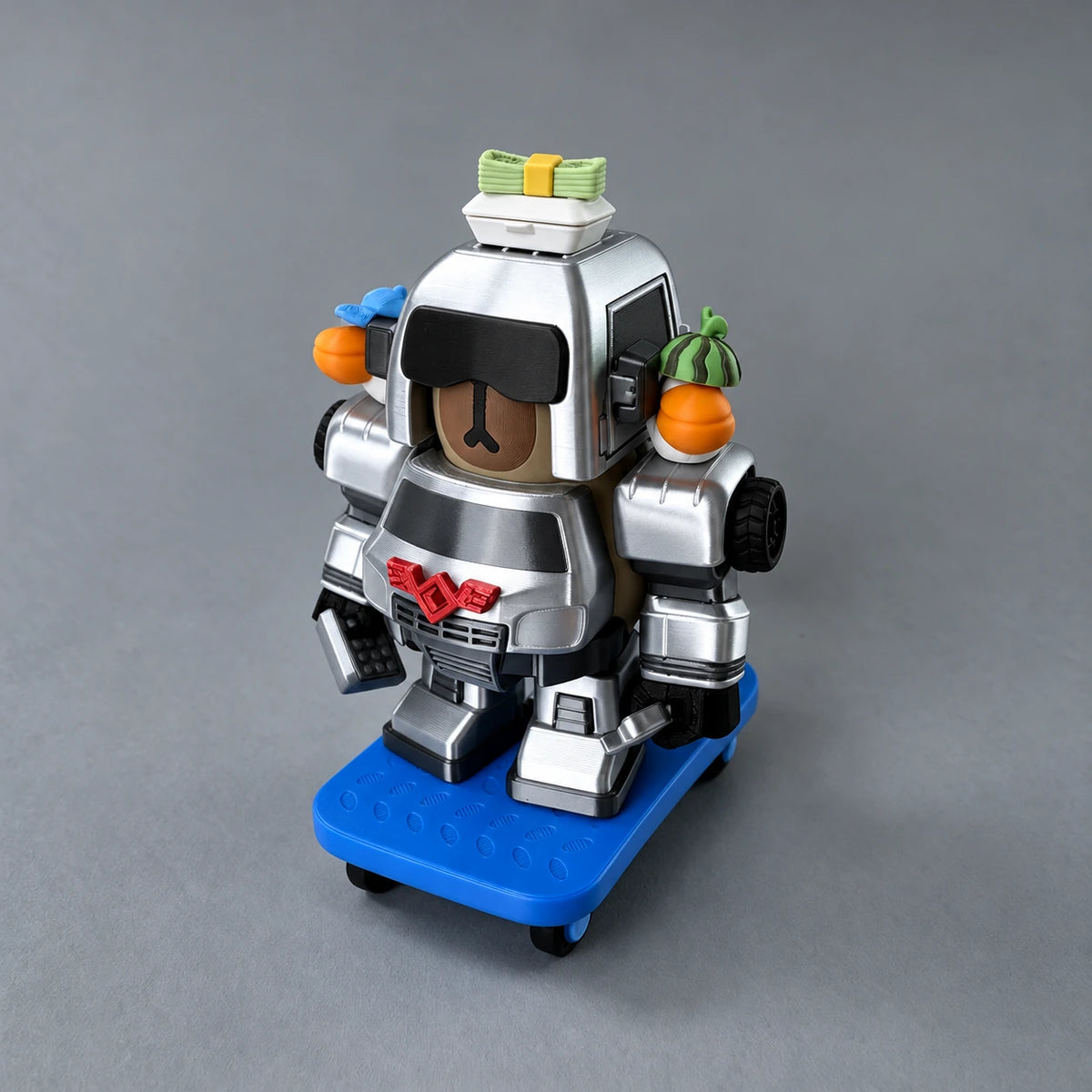 Magnetic Mecha Capybara Figure