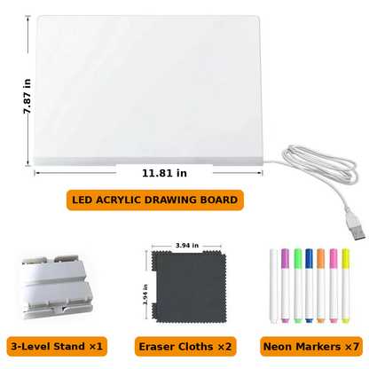 LED Note Board with Colors