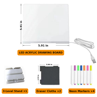 LED Note Board with Colors