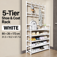 - 5-Tier 80cm White