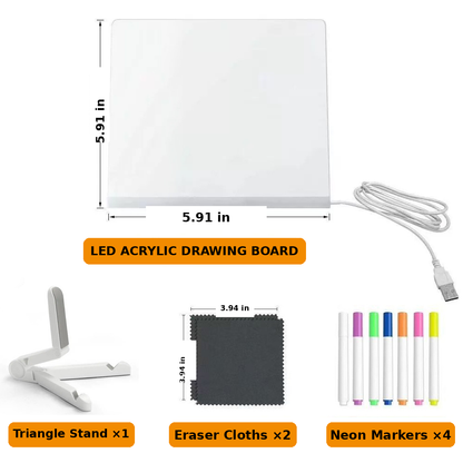 LED Note Board with Colors