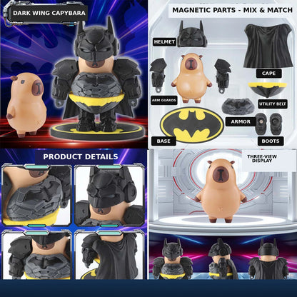 Magnetic Mecha Capybara Figure