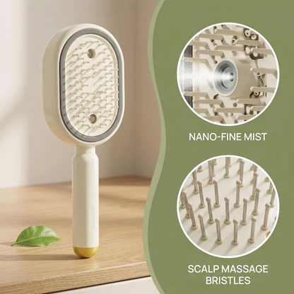 Electric Steam Massage Hair Brush