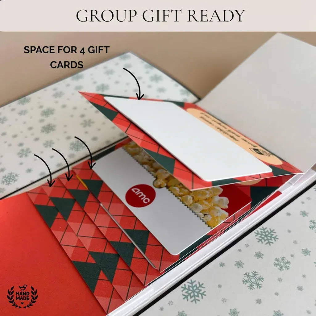 ⏰2026 New 🎅💳 Waterfall Christmas Gift Card Booklet ✨