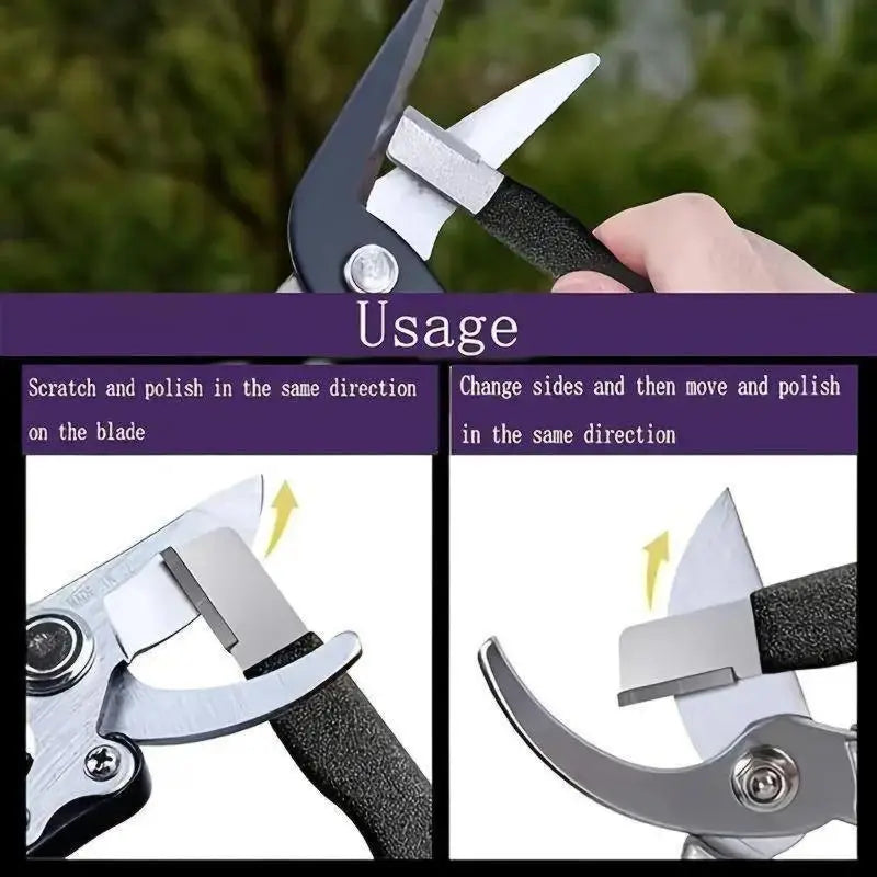 2pcs-Professional Knife & Scissors Sharpener – Portable Multi-Purpose Sharpening Tool