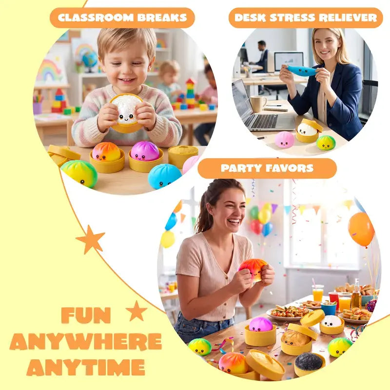 Sparkle Squishy Stress Relief Toy