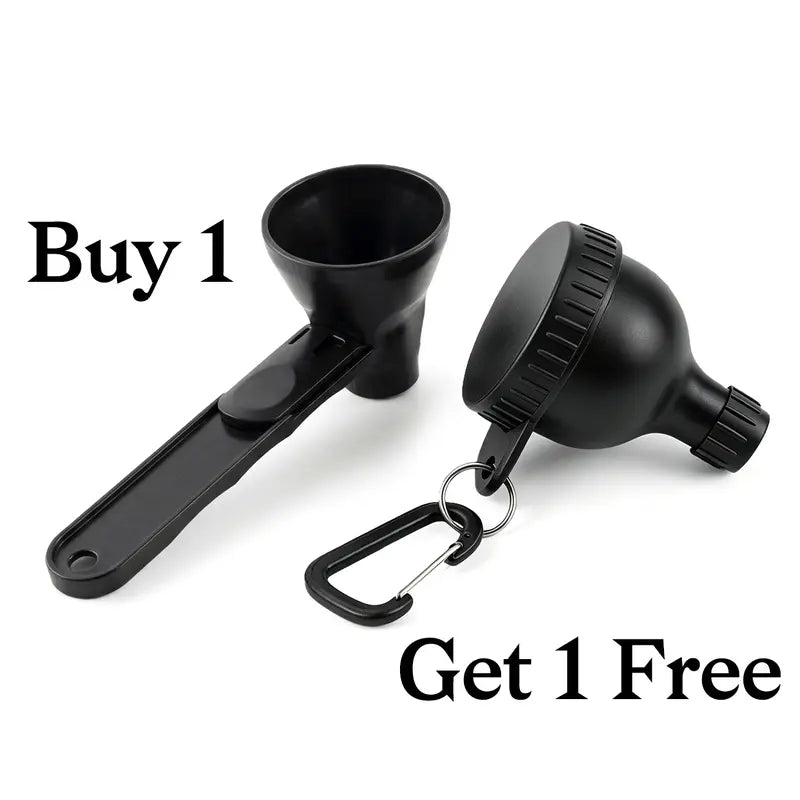 Buy 1 Get 1 Free | 💪Gym Essential｜Portable Protein Powder Dispenser Funnel with Carabiner🥤