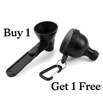 Buy 1 Get 1 Free | 💪Gym Essential｜Portable Protein Powder Dispenser Funnel with Carabiner🥤