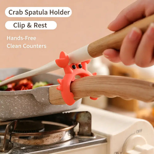Cooking Spoon Holder for Pots, Ladles and Spatulas, Spoon and Ladle Holder for Cooking