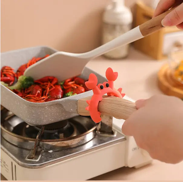 Cooking Spoon Holder for Pots, Ladles and Spatulas, Spoon and Ladle Holder for Cooking