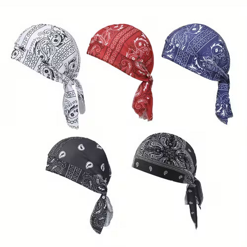 🔥Paisley Cooling Headscarf Cap🥳